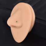 Nostril Corazón Mini 20G x 2 mm – Titanio ASTM F136 – Piercing Colombia