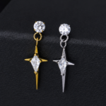 Hélix Evenstar (16G – 8mm) – Titanio G.I. – Piercing Colombia