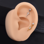 Hélix Evenstar (16G – 8mm) – Titanio G.I. – Piercing Colombia