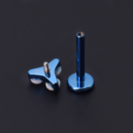 Hélix Ranya (16G – 8mm) – Titanio G.I. – Piercing Colombia
