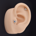 Hélix Ranya (16G – 8mm) – Titanio G.I. – Piercing Colombia