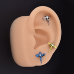 Hélix Nerón (16G – 8mm) – Titanio G.I – Piercing Colombia