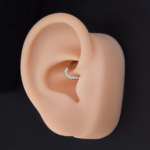 Aro Clicker Alice 8mm - Titanio G.I – Piercing Colombia