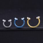 Herradura Circón (16G) – Titanio G.I. – Piercing Colombia