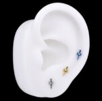 Hélix Sting (16G – 8mm) – Titanio G.I. – Piercing Colombia