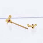 Par Pezoneras Cobra (16G – 16mm) – Acero Quirúrgico – Piercing Colombia