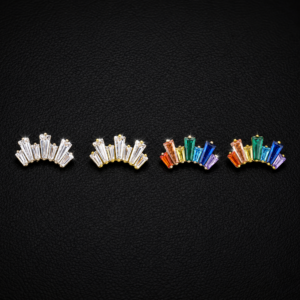 Hélix Alegría (16G – 8mm) – Titanio G.I – Piercing Colombia