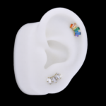 Hélix Alegría (16G – 8mm) – Titanio G.I – Piercing Colombia