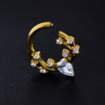 Aro Clicker Gracia (16G – 8mm) – Titanio G.I. – Piercing Colombia
