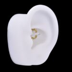 Aro Clicker Gracia (16G – 8mm) – Titanio G.I. – Piercing Colombia