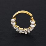 Aro Clicker Alma (16G – 8mm) – Titanio G.I. – Piercing Colombia