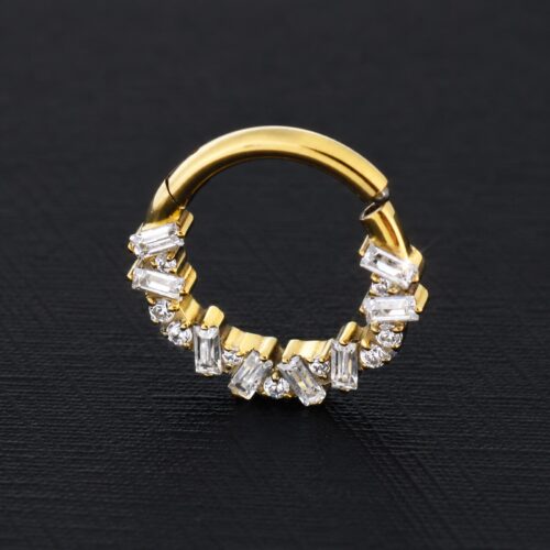Aro Clicker Alma (16G – 8mm) – Titanio G.I. – Piercing Colombia