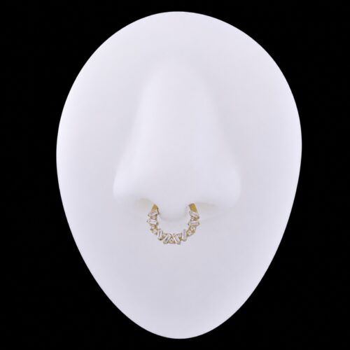 Aro Clicker Alma (16G – 8mm) – Titanio G.I. – Piercing Colombia