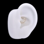 Aro Clicker Alma (16G – 8mm) – Titanio G.I. – Piercing Colombia
