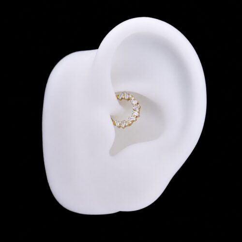 Aro Clicker Alma (16G – 8mm) – Titanio G.I. – Piercing Colombia