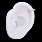 Aro Clicker Cassandra (16G – 8mm) – Titanio G.I. – Piercing Colombia