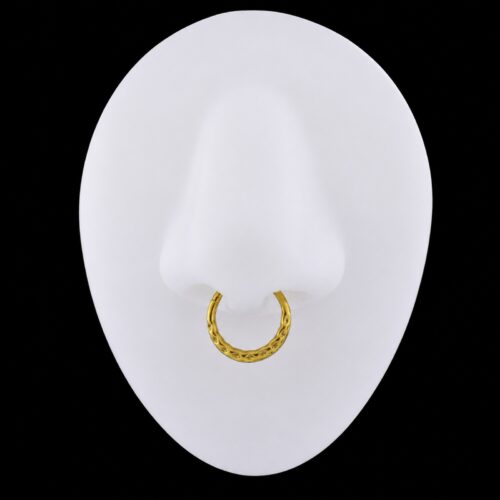 Aro Clicker Skin (16G – 10mm) – Titanio G.I. – Piercing Colombia