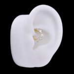 Aro Clicker Alessandria (16G – 8mm) – Titanio G.I. – Piercing Colombia