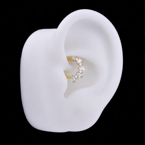 Aro Clicker Alessandria (16G – 8mm) – Titanio G.I. – Piercing Colombia