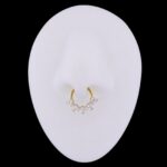 Aro Clicker Alessandria (16G – 8mm) – Titanio G.I. – Piercing Colombia
