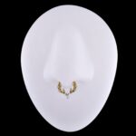 Aro Clicker Gracia (16G – 8mm) – Titanio G.I. – Piercing Colombia