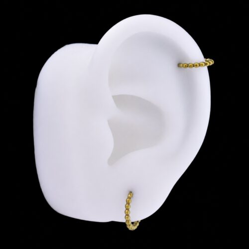 Aro Clicker Siobhan (16G – 8mm/10mm) – Titanio G.I. – Piercing Colombia