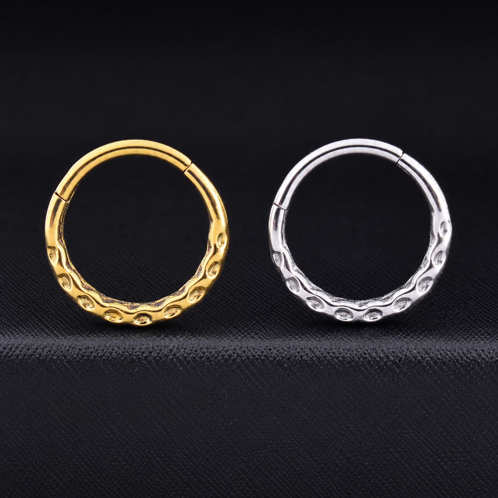Aro Clicker Titanio Aro Clicker Skin (16G – 10mm) – Titanio G.I. – Piercing Colombia