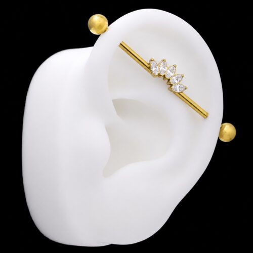 Industrial Hope (14G – 38mm) – Titanio G.I. – Piercing Colombia