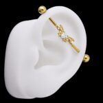 Industrial Fly (14G – 38mm) – Titanio G.I. – Piercing Colombia