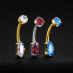Belly Astro (14G – 10mm) – Titanio G.I. – Piercing Colombia