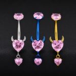 Belly Cersei (14G – 10mm) – Titanio G.I. – Piercing Colombia