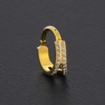 Aro Clicker Alaska (16G – 10mm) – Titanio G.I. – Piercing Colombia