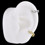 Aro Clicker Infinito (16G – 8mm) – Titanio G.I. – Piercing Colombia