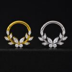 Aro Reina Clarion (16G - 8mm) – Titanio G.I – Piercing Colombia