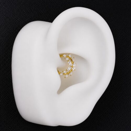 Aro Reina Clarion (16G - 8mm) – Titanio G.I – Piercing Colombia