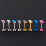 Labret Astral (16G – 8mm) – Titanio G.I. – Piercing Colombia