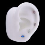 Labret Astral (16G – 8mm) – Titanio G.I. – Piercing Colombia