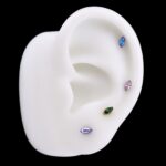 Labret Astro (16G – 8mm) – Titanio G.I. – Piercing Colombia