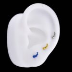 Labret Arethusa (16G – 8mm) – Titanio G.I. – Piercing Colombia