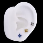Labret Eris (16G – 8mm) – Titanio G.I. – Piercing Colombia