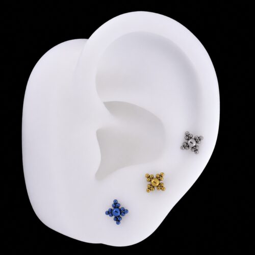 Labret Eris (16G – 8mm) – Titanio G.I. – Piercing Colombia