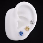 Labret Ravenclaw (16G – 8mm) – Titanio G.I. – Piercing Colombia