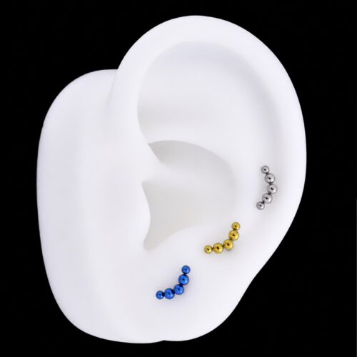 Labret Kleio (16G – 8mm) – Titanio G.I. – Piercing Colombia