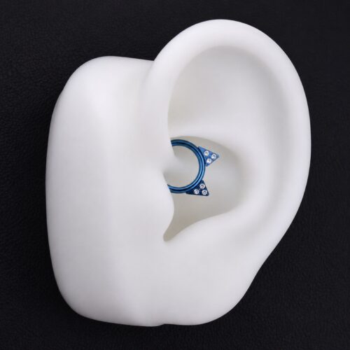 Clicker Selina Kyle (16G - 8mm) – Titanio G.I. – Piercing Colombia