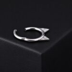 Clicker Selina Kyle (16G - 8mm) – Titanio G.I. – Piercing Colombia
