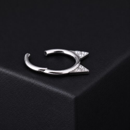 Clicker Selina Kyle (16G - 8mm) – Titanio G.I. – Piercing Colombia