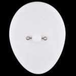 Barbell Básico Bola (14G – 14mm / Bola 4mm) – Titanio G.I. – Piercing Colombia