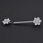 Par Pezonera Lyanna (14G – 16mm) – Titanio G.I. – Piercing Colombia