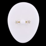 Par Pezonera Lyanna (14G – 16mm) – Titanio G.I. – Piercing Colombia
