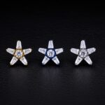 Helix Starfish (16G – 8mm) – Titanio G.I. – Piercing Colombia